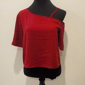 Melrose and Market Off Shoulder Crop Top Size S